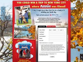 ANNIE Have a Doggone Good Time in New York City Sweepstakes