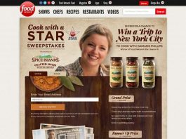 Spice Islands Cook With a Star Sweepstakes - FoodNetwork.com/CookWithAStar