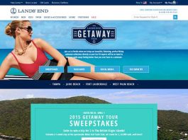 Lands' End 2015 Getaway Tour Sweepstakes