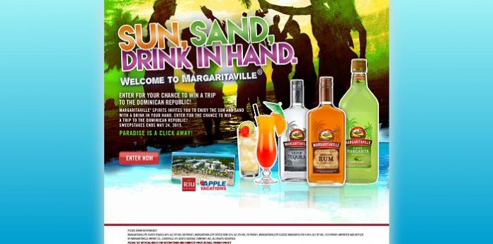 Margaritaville Spirits Welcome to Margaritaville Sweepstakes