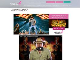 Jason Aldean Contest presented by The Susan G. Komen Breast Cancer Foundation Jason Aldean Contest