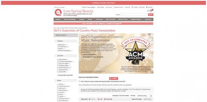 QVC's Superstars of Country Music Sweepstakes