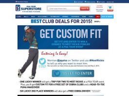 PGA TOUR Superstore Meet Rickie Fowler Sweepstakes PGA TOUR Superstore Meet Rickie Fowler Sweepstakes