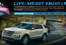 Ford Mud Mode Makeover Sweepstakes