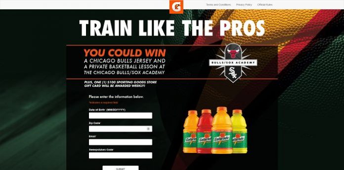 Gatorade Be Like Mike Sweepstakes at Jewel-Osco (GoTrainLikeThePros.com)