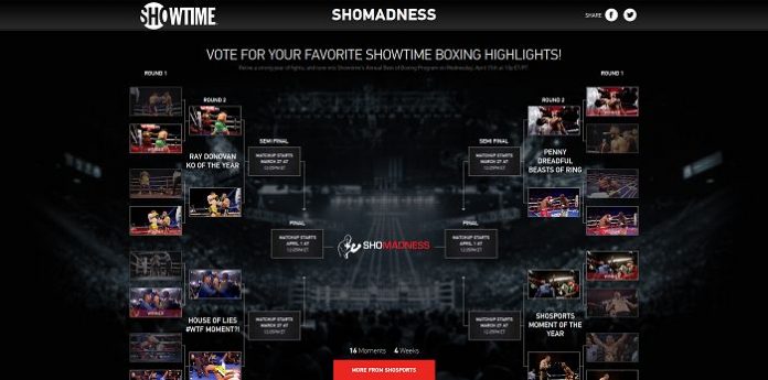 SHOMadness Sweepstakes (SHOMadness.com)