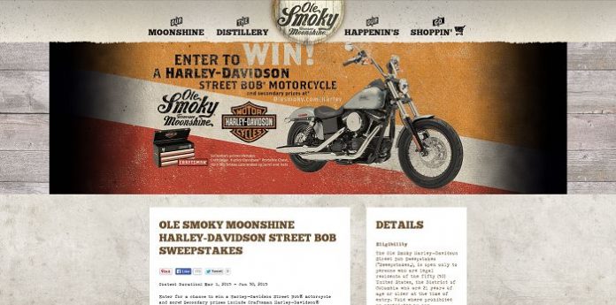 Ole Smoky Harley-Davidson Street Bob Sweepstakes