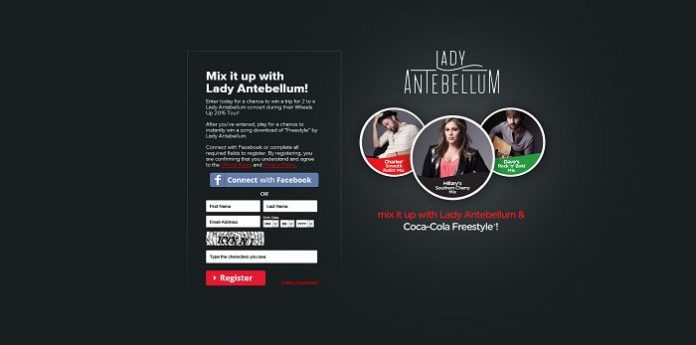 Coca-Cola Freestyle Lady Antebellum Instant Win And Sweepstakes