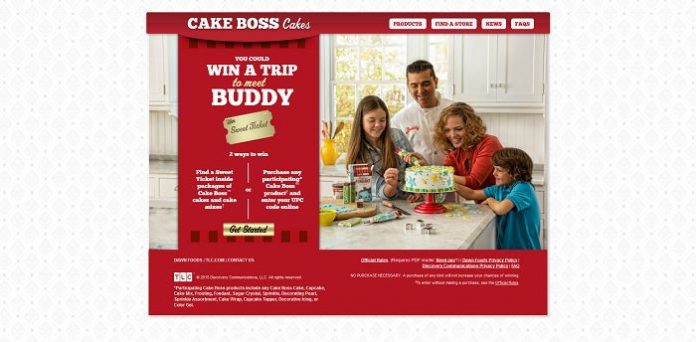 Cake Boss Sweet Ticket Promotion (CakeBossCakes.com)