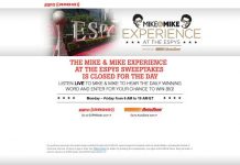 MikesESPYContest.com - Mike & Mike Experience At The ESPYs Sweepstakes