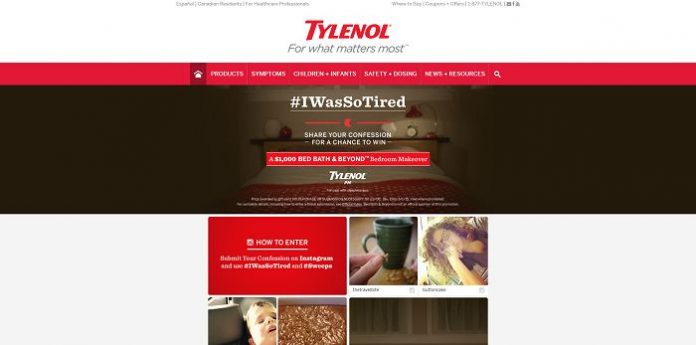 Tylenol #IWasSoTired Sweepstakes Tylenol #IWasSoTired Sweepstakes