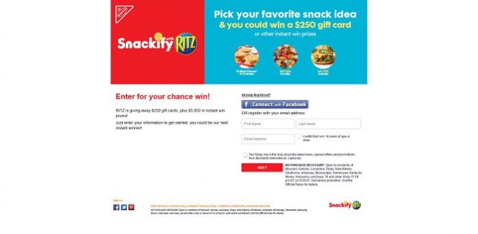 Ritz Snackify Promotion