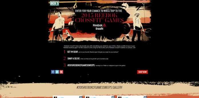 Reebok CrossFit Games Sweepstakes Reebok CrossFit Games Sweepstakes