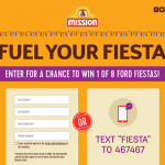 WinAFiesta.com Mission Foods Fuel Your Fiesta Sweepstakes