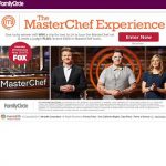 FamilyCircle.com/MasterChef – MasterChef Experience Sweepstakes