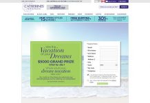Catherines Vacation Of Your Dreams Sweepstakes