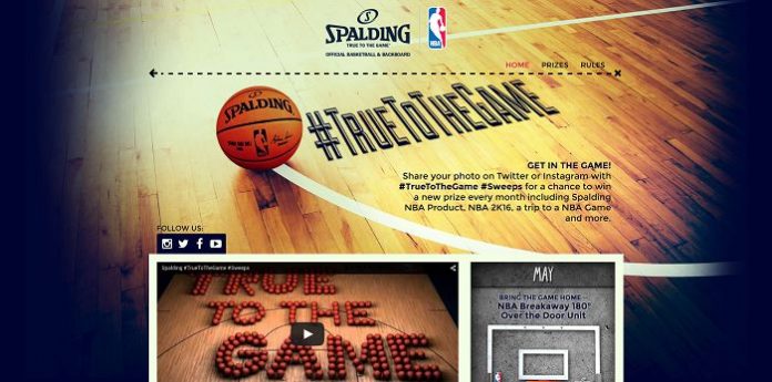 Spalding True To The Game Sweepstakes (SpaldingTrueToTheGame.com)