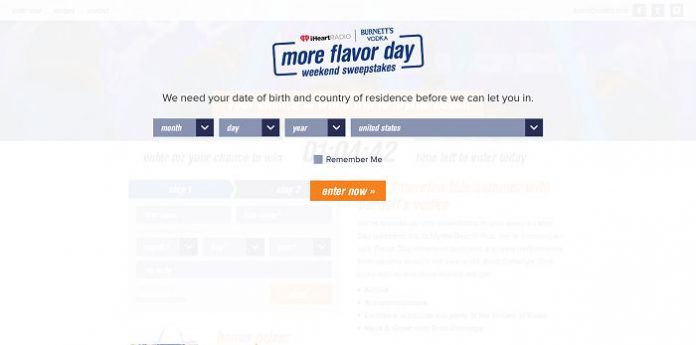 More Flavor Day Weekend Sweepstakes (MoreFlavorDayWeekend.com)
