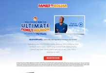 Family Dollar The Ultimate Family Reunion Contest (FamilyDollar.com/Reunion)