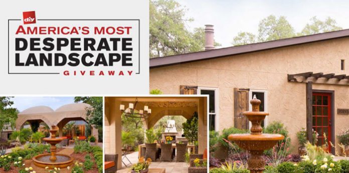 www.DIYnetwork.com/AMDLGiveaway - America’s Most Desperate Landscape Giveaway