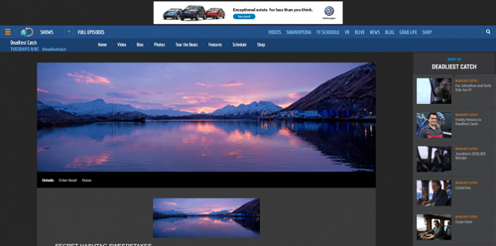 Discovery.com/SecretHashtag Deadliest Catch Sweepstakes 2016
