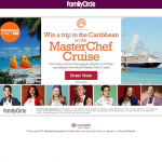 FamilyCircle.com/MasterChef – Family Circle Sail Away with MasterChef Sweepstakes 2016