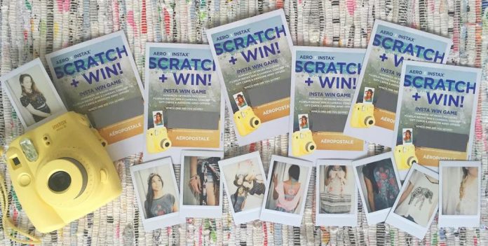Aero X Instax Scratch And Win Insta Win Game Aero X Instax Scratch And Win Insta Win Game
