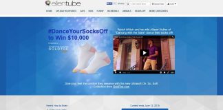EllenTube.com/GoldToe - Ellen's Dance Your Socks Off Contest