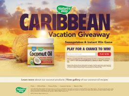 Nature's Way Caribbean Vacation Giveaway Instant Win and Sweepstakes