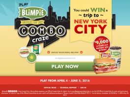 ComboCraze.com - Blimpie Combo Craze 2016