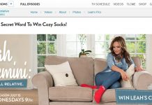 TLC's Leah Cozy Socks Sweepstakes (TLC.com/Leah)