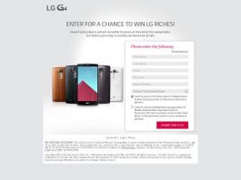LGGameOfPhones.com - LG Game Of Phones Sweepstakes