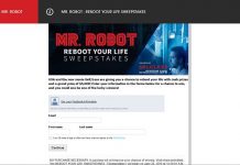 Mr. Robot Reboot Your Life Sweepstakes presented by Self/less
