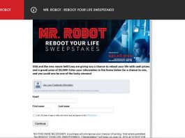 Mr. Robot Reboot Your Life Sweepstakes presented by Self/less