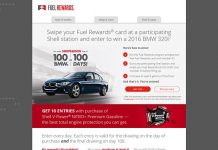 Shell.us/Win - Shell BMW Sweepstakes