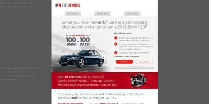 Shell.us/Win - Shell BMW Sweepstakes