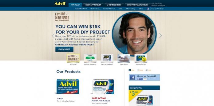 Advil Failed? Nailed? Show Us Your DIY Project Sweepstakes