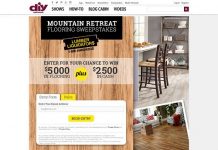 DIYNetwork.com/MountainRetreatFlooring - DIY Mountain Retreat Flooring Sweepstakes