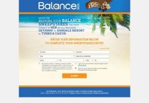 Restore Your Balance Sweepstakes (RestoreYourBalanceSweeps.com)