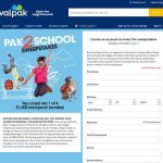 Valpak.com/School – Valpak Pak2School Sweepstakes