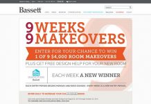 Bassett 9 Weeks, 9 Makeovers Sweepstakes