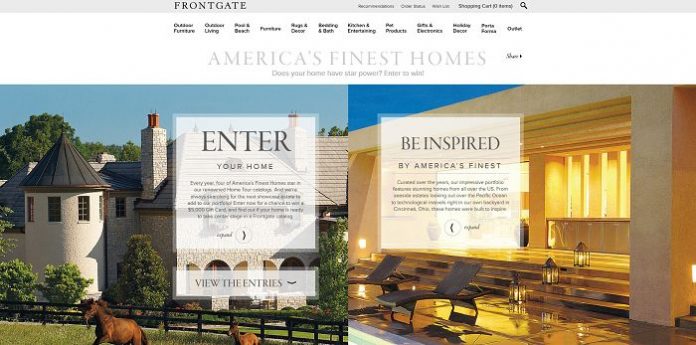 Frontgate.com/FineHomes - Frontgate's America's Finest Homes Contest