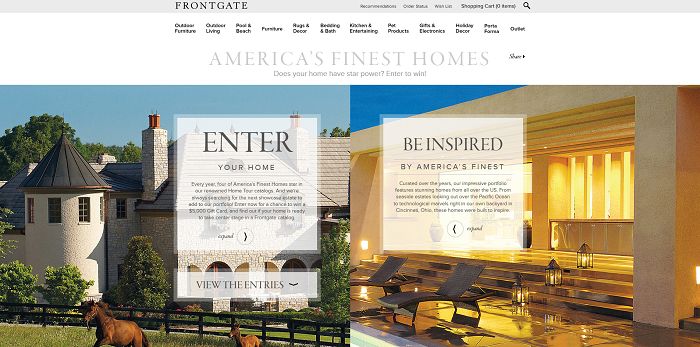 Frontgate.com/FineHomes - Frontgate's America's Finest Homes Contest ...