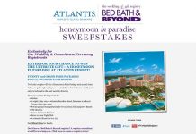 Bed Bath & Beyond Wedding & Gift Registry and Atlantis Honeymoon in Paradise Sweepstakes