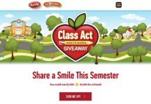 Buddig Class Act Back to School Sweepstakes