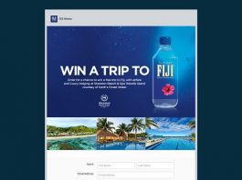 FIJI Water Win a Trip to Fiji Sweepstakes