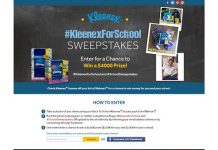 #KleenexForSchool Sweepstakes