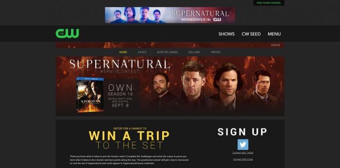 SPN10Contest.com - Supernatural Season 10 Contest