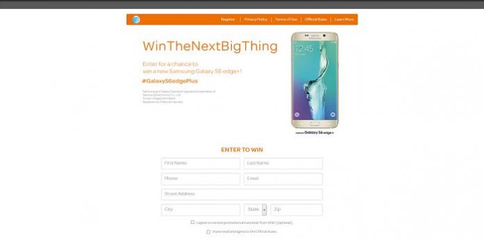 AT&T Samsung Galaxy S6Edge+ Giveaway