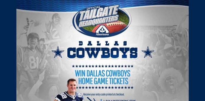 Albertsons 2015 Dallas Cowboys Ticket Giveaways